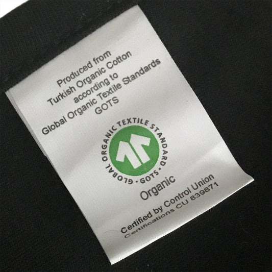 GOTS organic cotton certification label