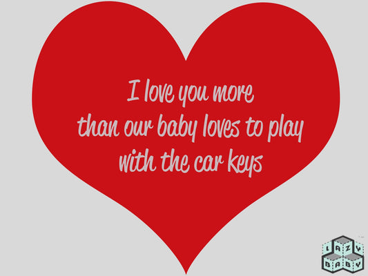 Valentine's Day For New Parents - Lazy Baby
