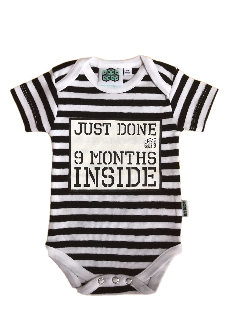 I just did 9 months 2024 on the inside baby onesie
