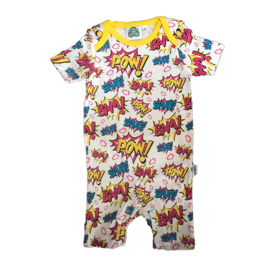 Lazy Baby POW! Summer Suit Romper - Lazy Baby