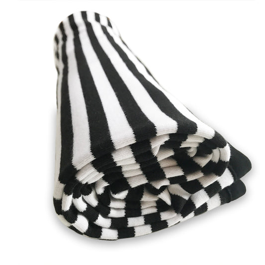 Lazy Baby Organic Cotton Black and White Blanket - Lazy Baby