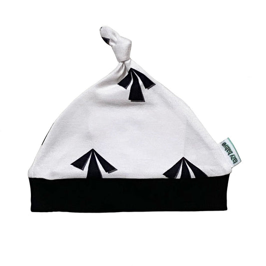 Lazy Baby Arrow Hat Black / White - Lazy Baby