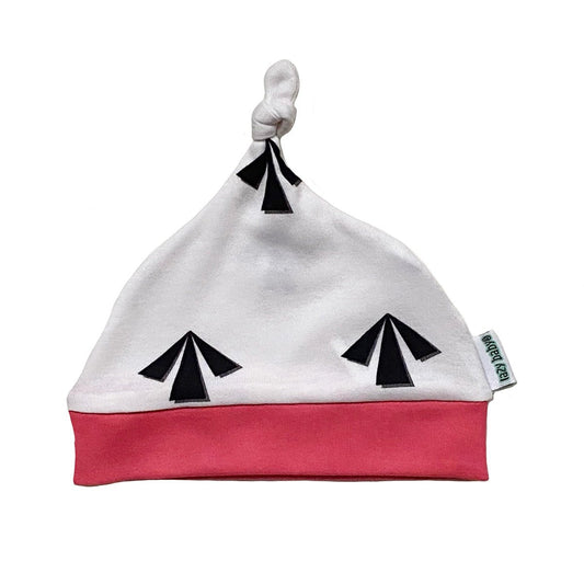 Lazy Baby Arrow Hat Pink / White - Lazy Baby